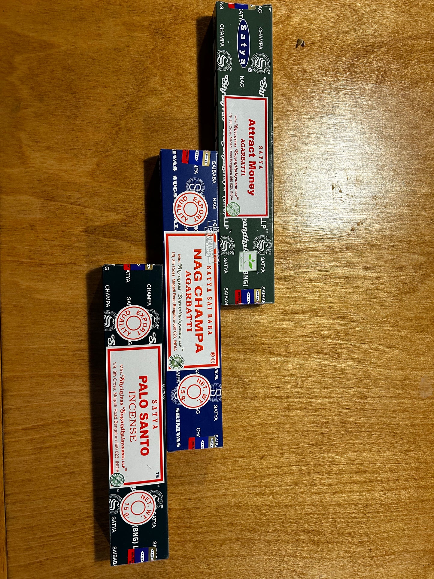Incense packs