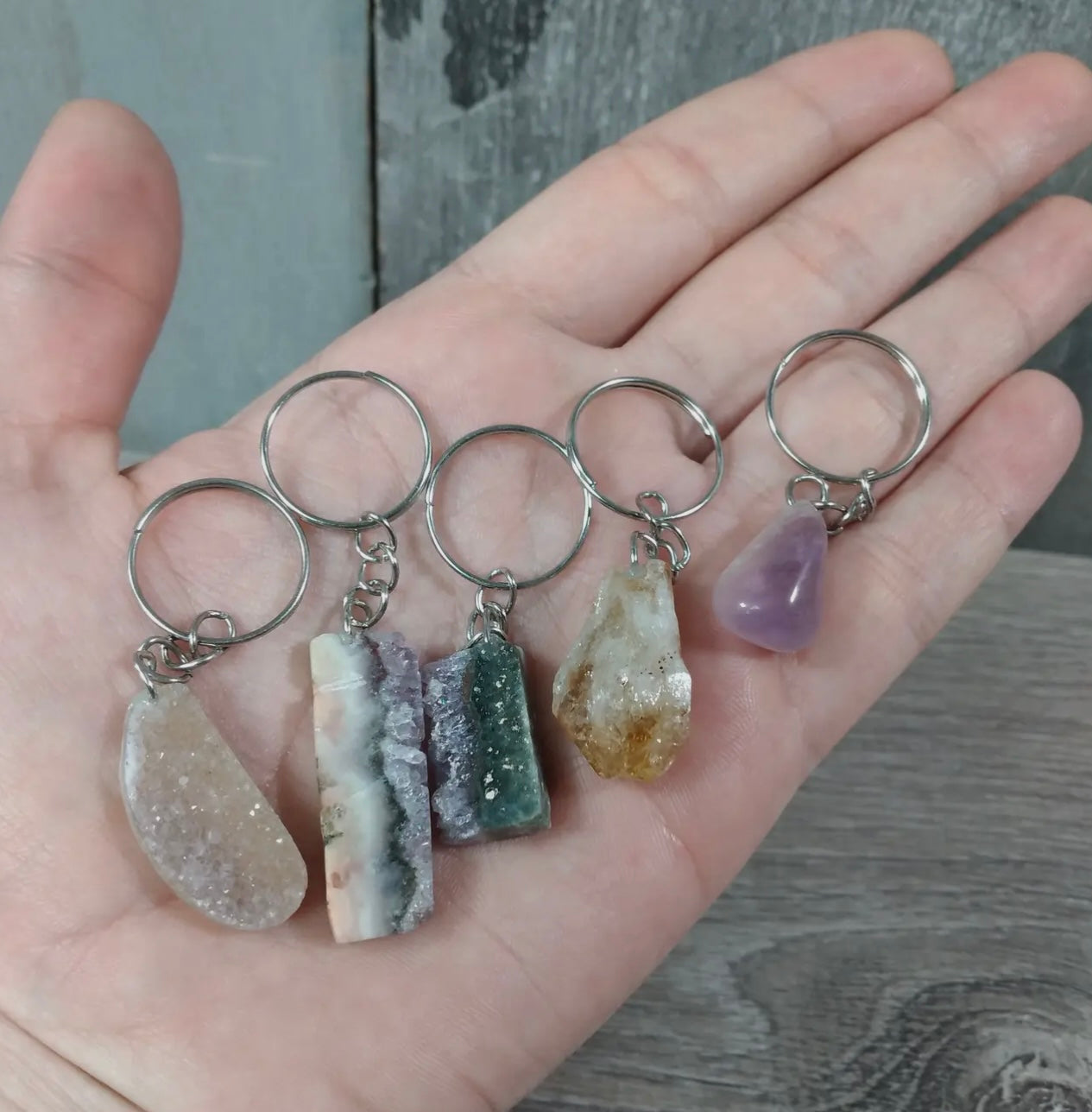 Mini Crystal Keychains