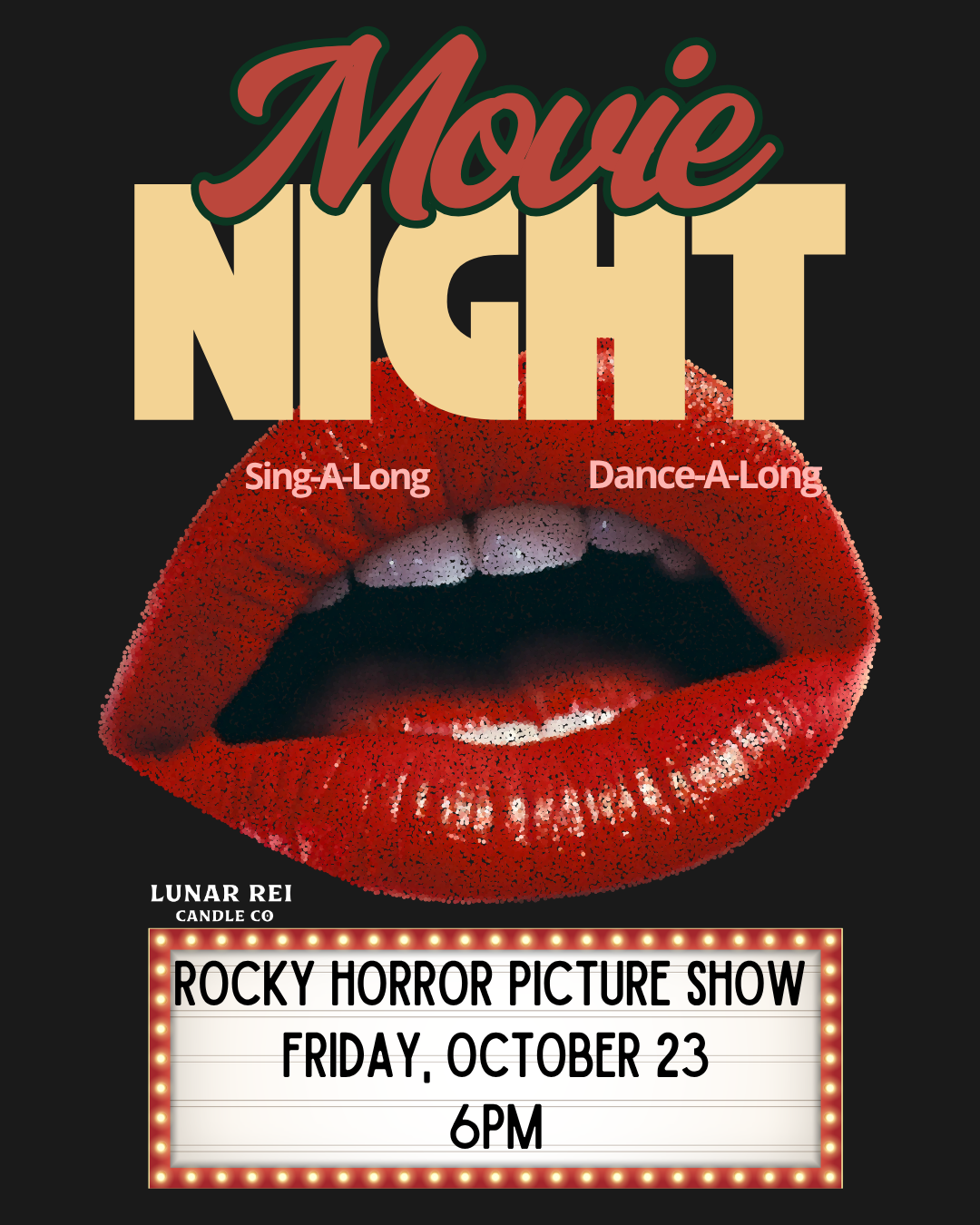 Rocky Horror Interactive Show October 23 6PM