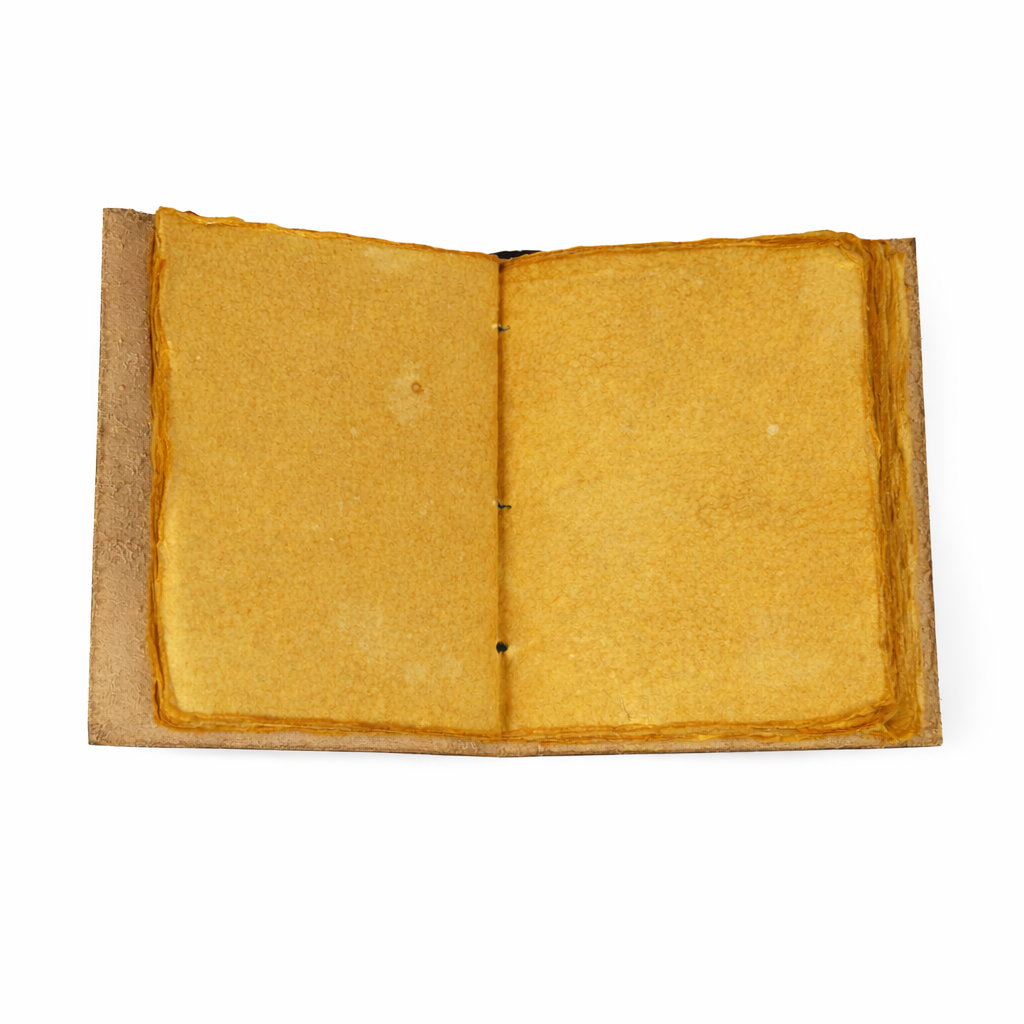 Leather Journal, Embossed String-Tie (3 x 4 in.)