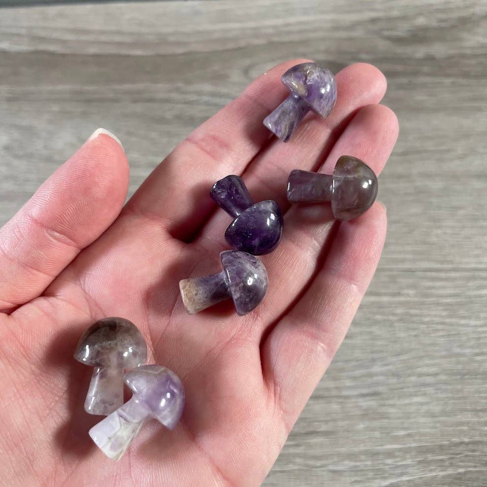 Small Gemstone Mushrooms for Crystal and Gift Shops