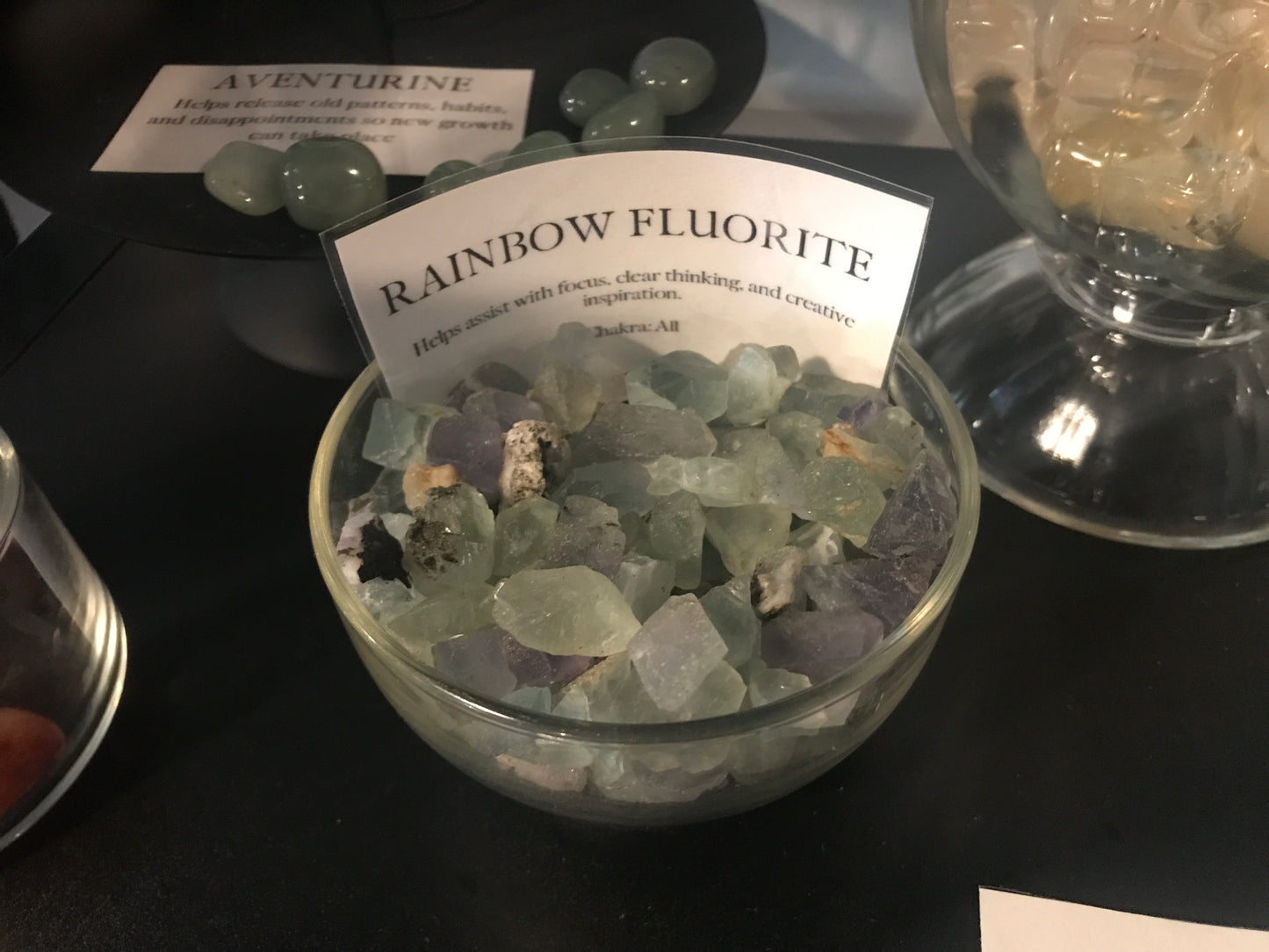 Rainbow flourite