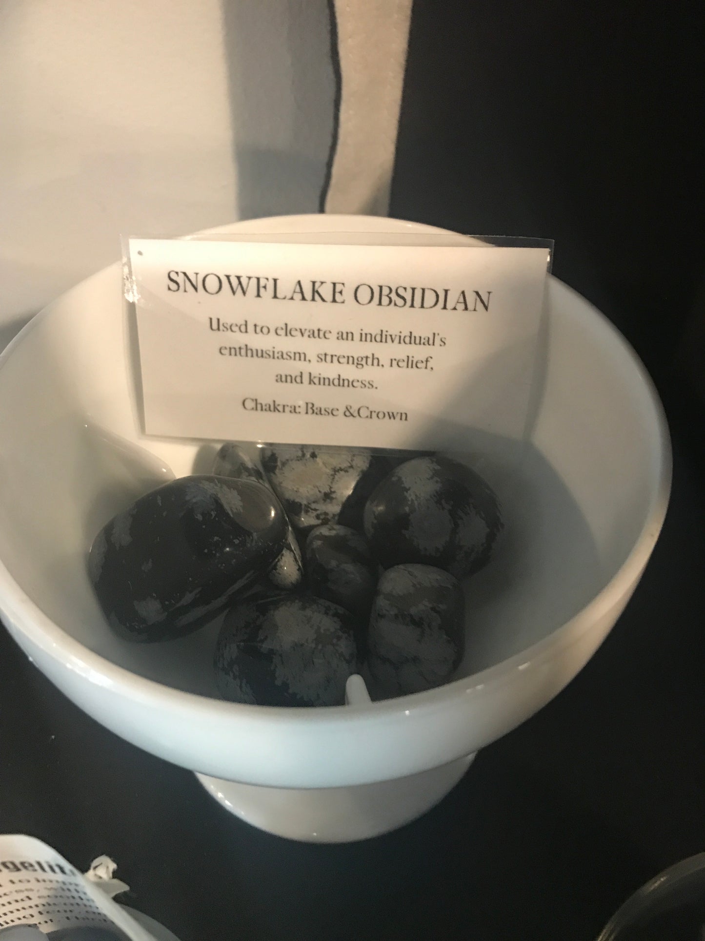 Snowflake Obsidian