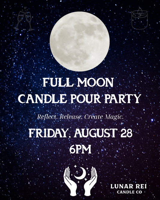 Full Moon Pour Party August 28 6pm