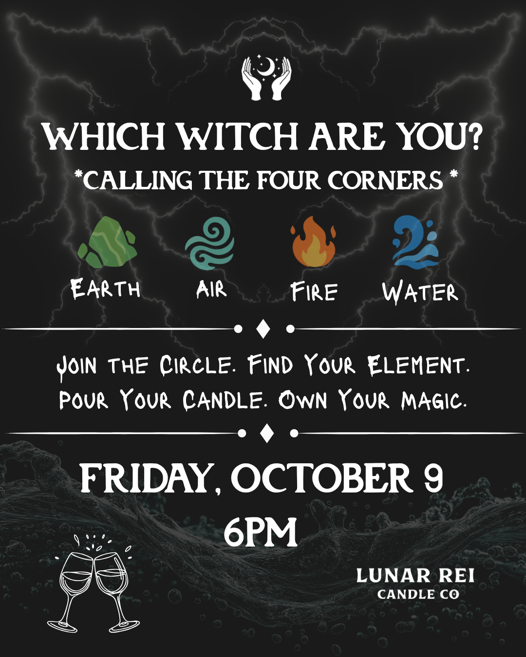 Which Witch Are You? October 9 6PM
