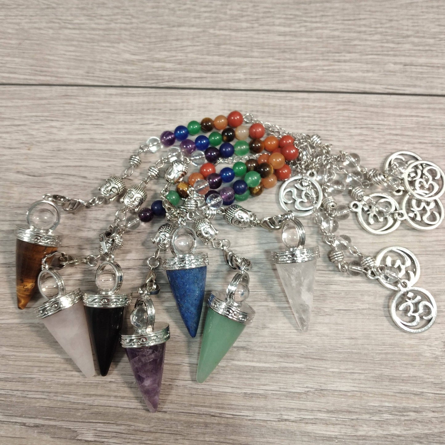 Assorted Chakra Pendulums