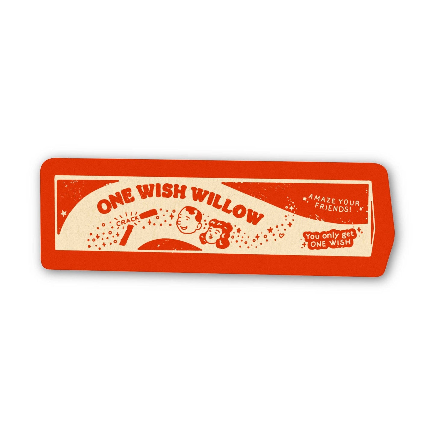 One Wish Willow Sticker